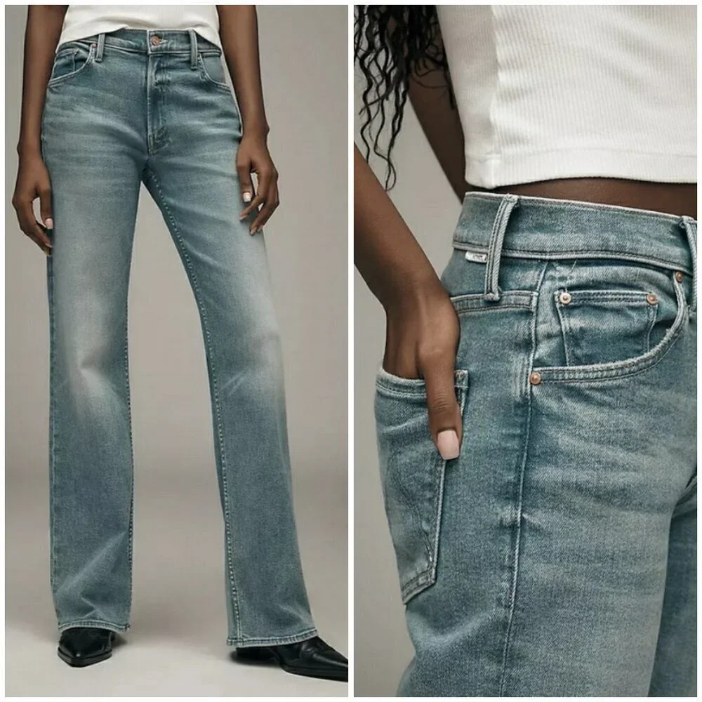 💕MOTHER💕 The Bookie Sneak Jeans ~ Eye Of The Tiger 29 NWOT - Picture 9 of 16